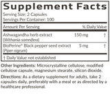 Futurebiotics detalle de ingredientes con BioPerine para mejorar absorción