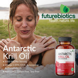 Futurebiotics cápsula blanda en primer plano fácil de tragar