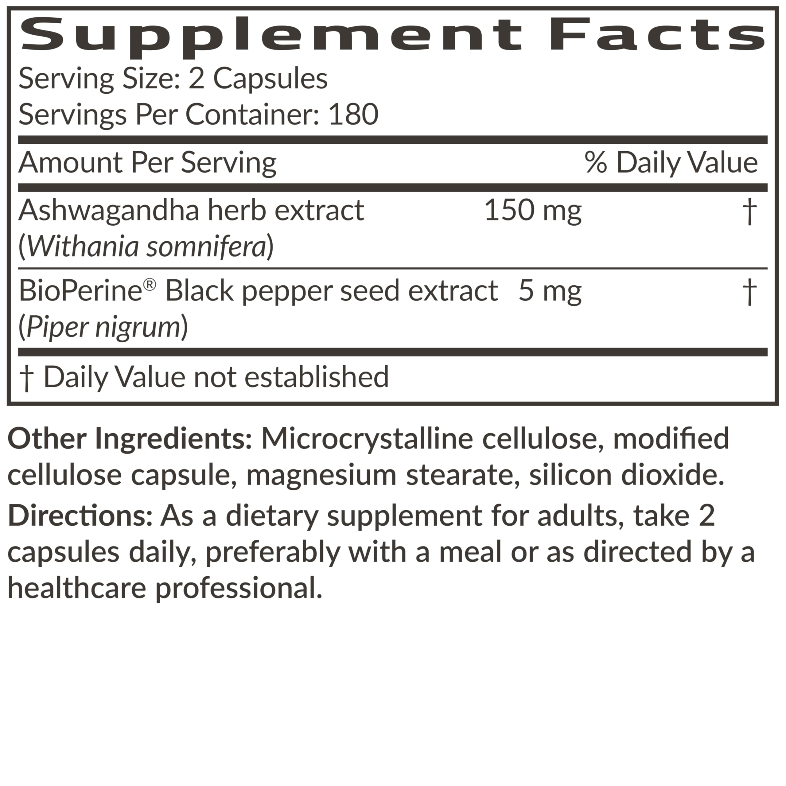 Futurebiotics detalle de ingredientes y BioPerine para mejor absorción