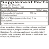 Futurebiotics detalle de ingredientes y BioPerine para mejor absorción