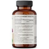 Futurebiotics etiqueta con lista de ingredientes y certificaciones de calidad