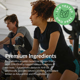 Futurebiotics etiqueta con información nutricional y pureza