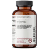 Futurebiotics primer plano de etiqueta con lista de ingredientes clave