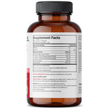 Futurebiotics etiqueta trasera con información nutricional y pureza