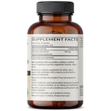 Futurebiotics fenugreek etiqueta con información de 2400 mg y Non-GMO para calidad verificable