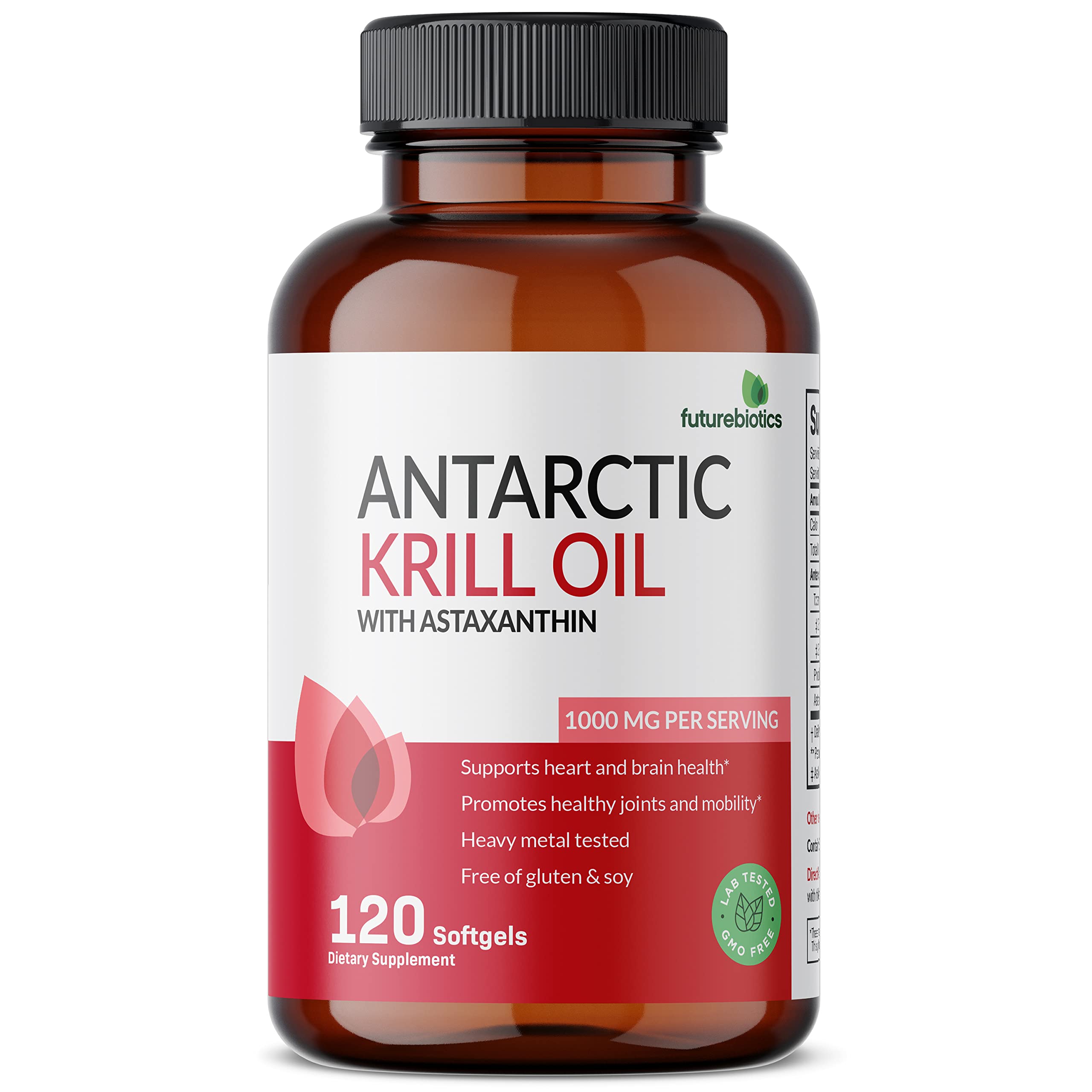 Futurebiotics ingredientes: krill y astaxantina, aporte natural