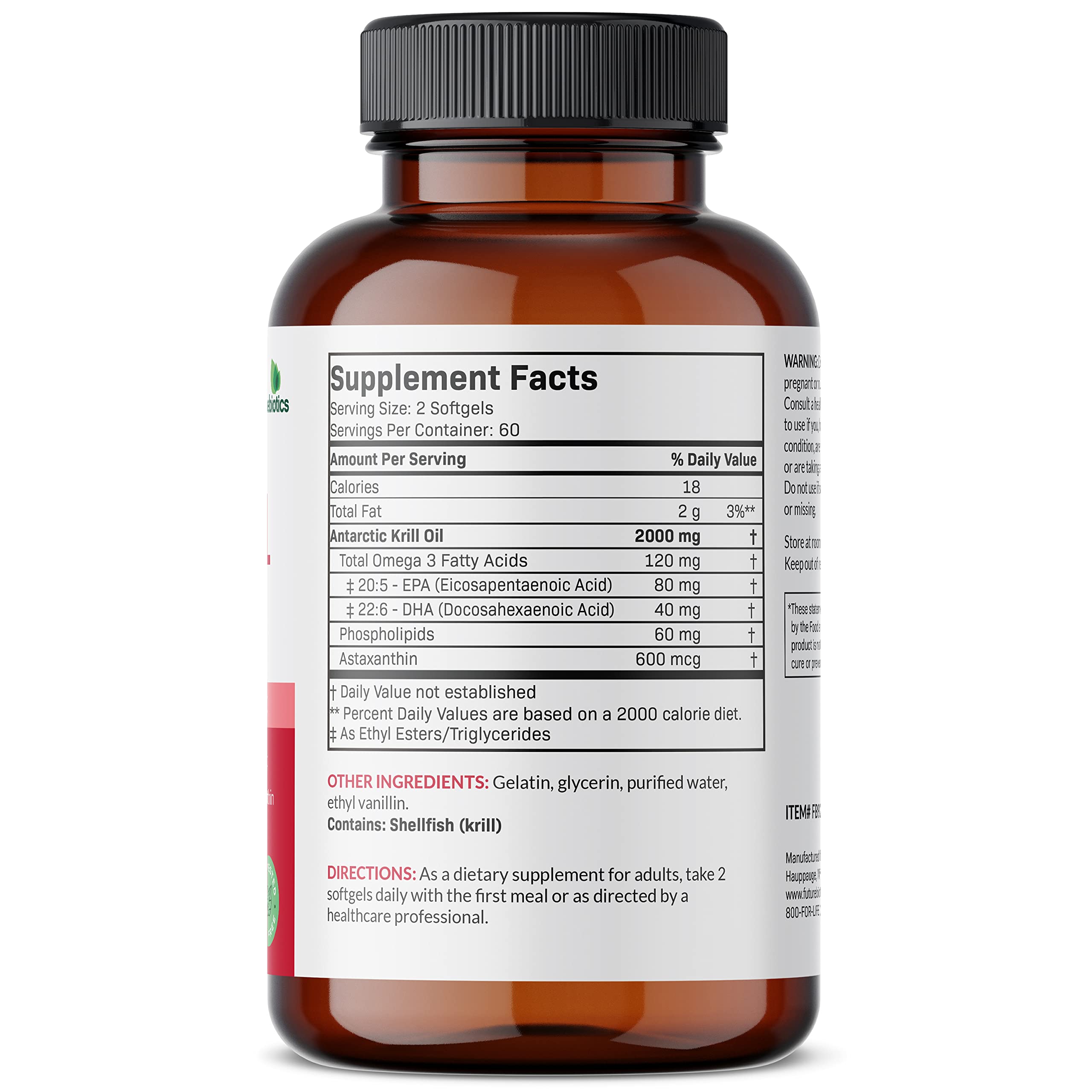 Futurebiotics cápsulas blandas en mano que facilitan la toma diaria
