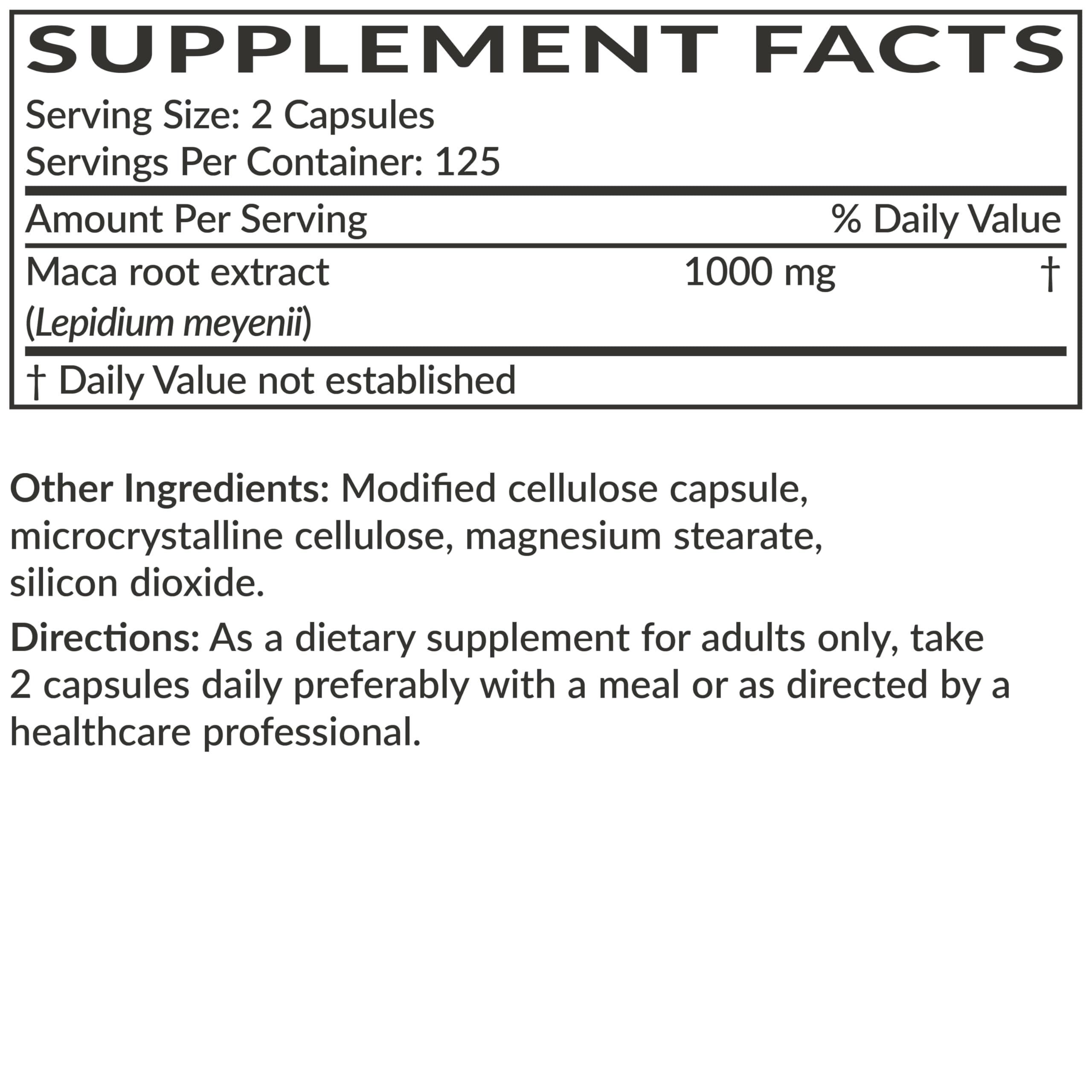 Futurebiotics botella abierta con cápsulas mostrando cantidad y formato vegetal