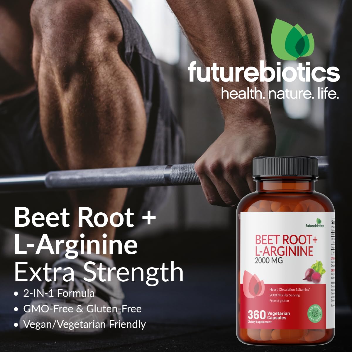 Futurebiotics raíz de remolacha como ingrediente clave para producción natural de óxido nítrico