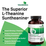 Futurebiotics StressAssist ingredientes del complejo mostrando plantas clave y claridad