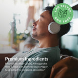 Futurebiotics producto junto a mano para comparar tamaño y dosis