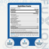 FuXion NoCarb-T comparación de tamaño con una mano para referencia práctica