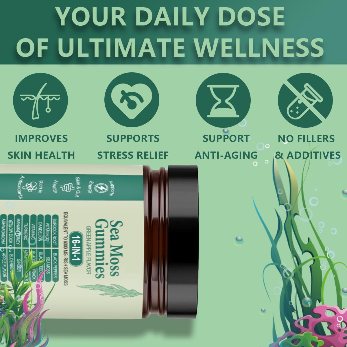 FW ZONE etiqueta con lista de ingredientes y beneficios visibles en el envase