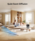 FYNTRA panel y app Aroma Core en smartphone para control remoto