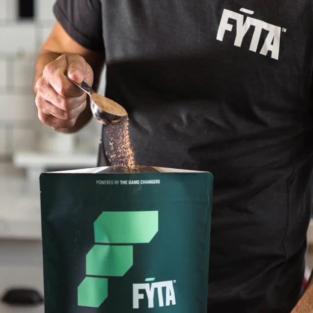 FYTA etiqueta nutricional en detalle, información clara de macronutrientes