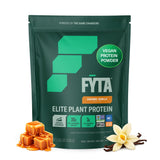 FYTA envase frontal sabor vainilla caramelo, presentación clara y atractiva