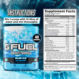 G Fuel bebida servida en vaso con hielo, beneficio refrescante y sabroso