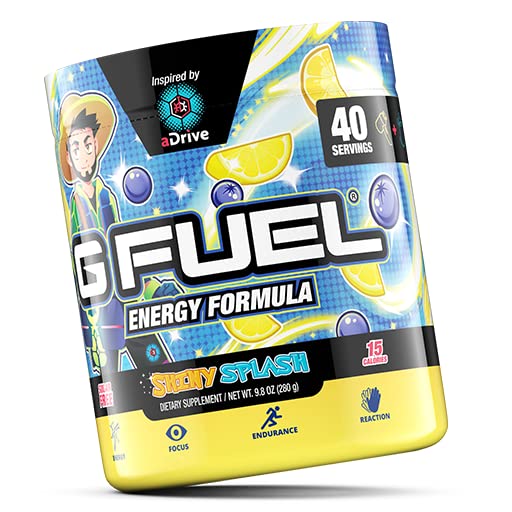 G Fuel en escritorio de gaming, mejora concentración durante partidas