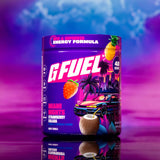 G Fuel vaso preparado con color Strawberry Piña Colada, refrescante