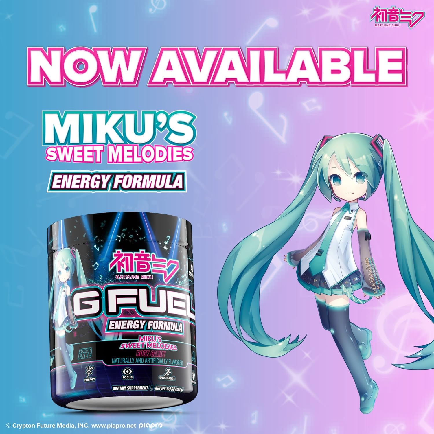 G Fuel polvo Sweet Melodies primer plano mostrando textura fina y facilidad de mezcla
