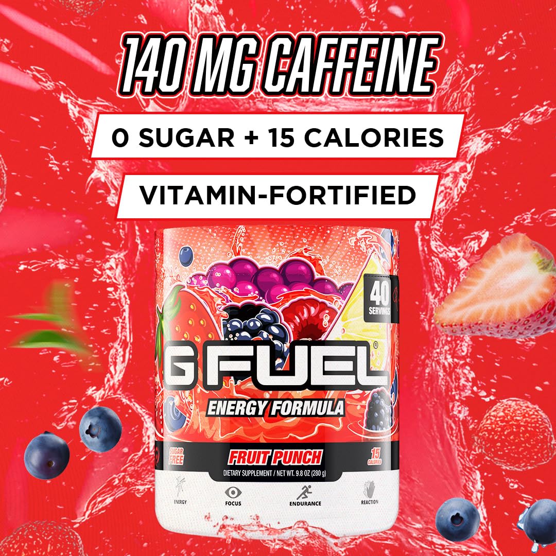 G Fuel primer plano del polvo con textura fina para mezcla rápida