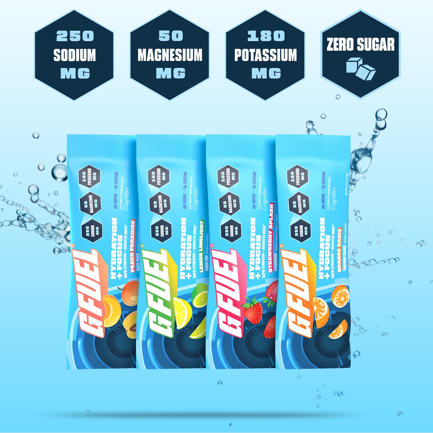 G Fuel bebida en botella en gimnasio, rehidratación rápida tras ejercicio
