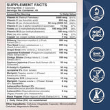 Gade Nutrition etiqueta con tabla de ingredientes y dosis claras