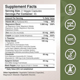 GADE NUTRITION cápsula en mano que muestra tamaño y dosificación