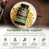 GADE NUTRITION primer plano de cápsula destacando tamaño y pureza