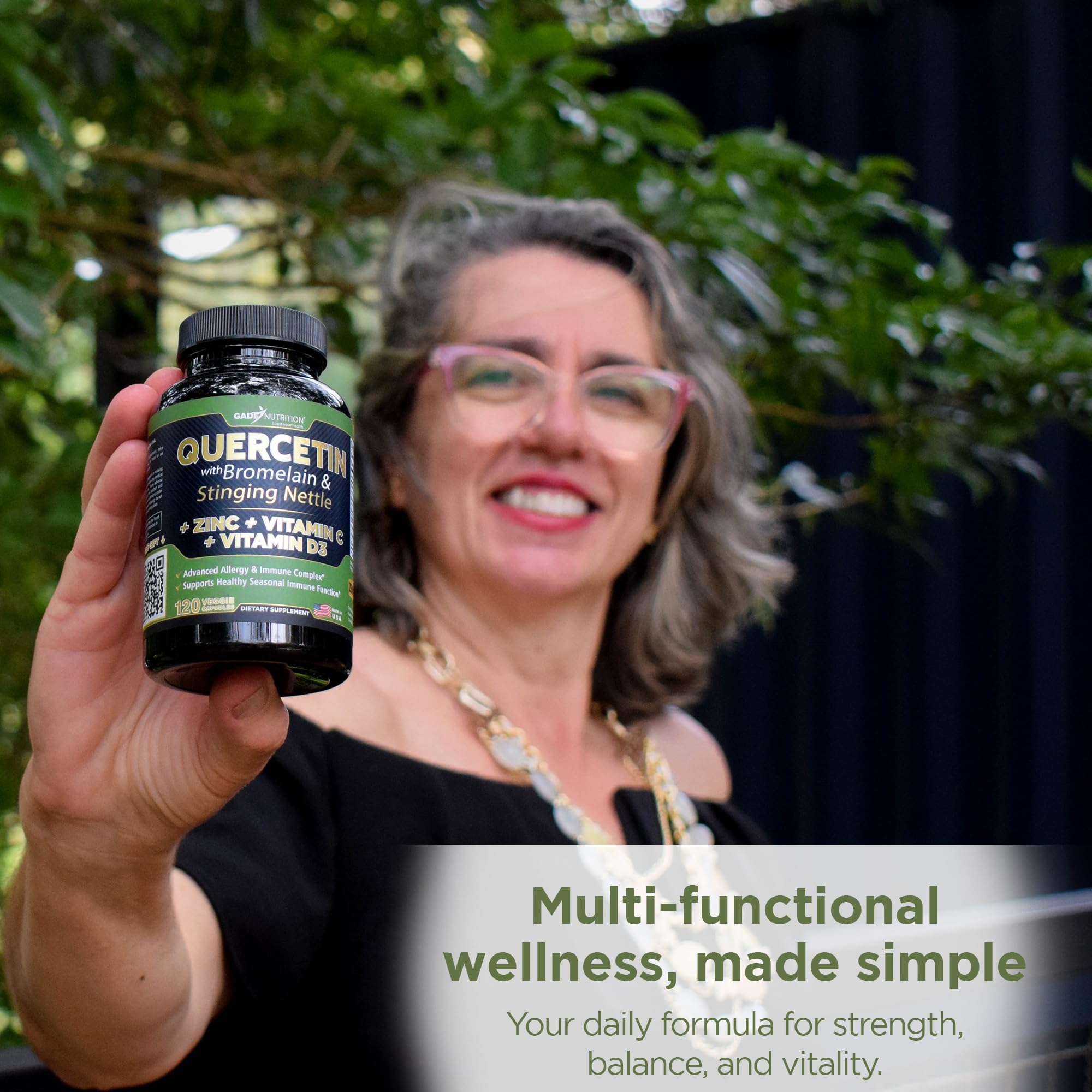 Gade Nutrition etiqueta nutricional acercamiento que muestra pureza