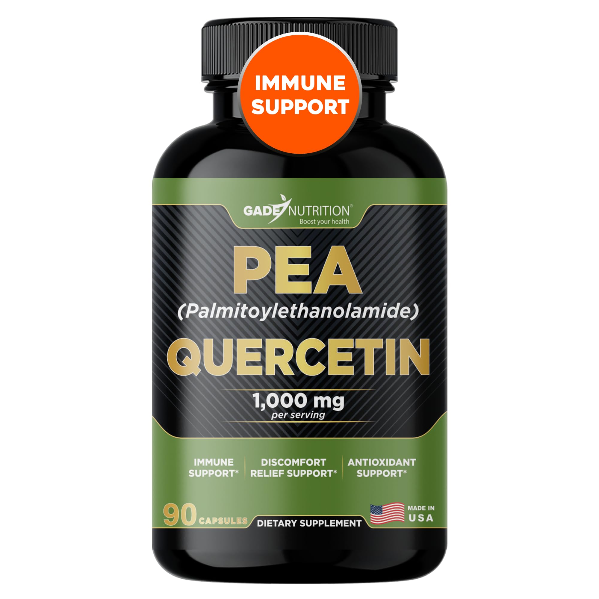 Gade Nutrition frente del envase mostrando producto y dosis principal