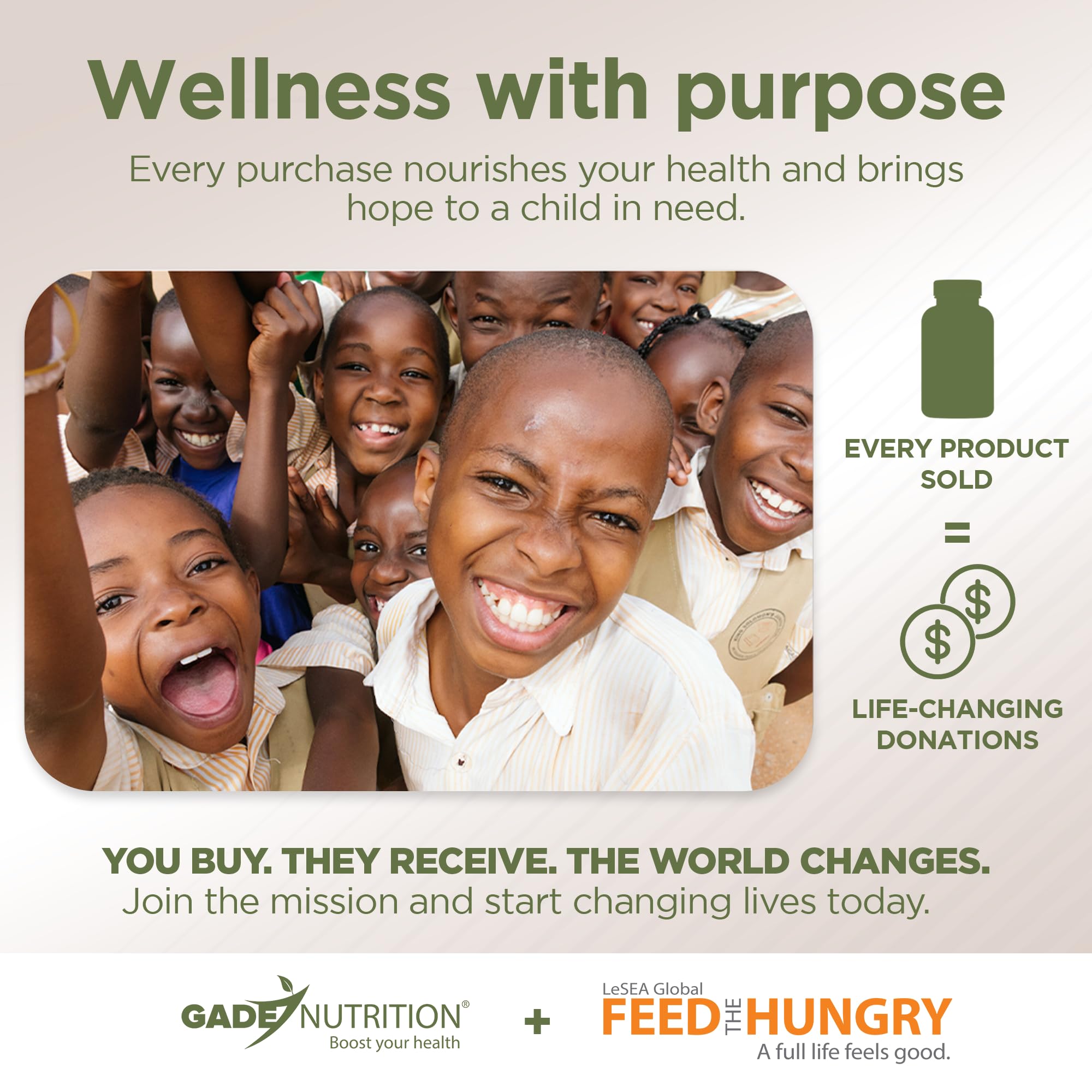 Gade Nutrition sello de pruebas de terceros que transmite confianza
