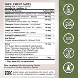 GADE NUTRITION textura de cápsula en mano para ver formato vegano