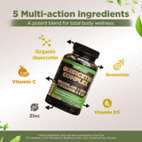 GADE NUTRITION polvo de bromelina ilustrando origen natural y absorción