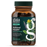 Gaia Herbs vista frontal del envase que muestra la presentación y beneficios