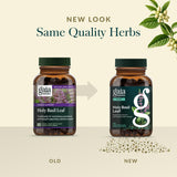 Gaia Herbs etiqueta con lista de ingredientes y certificaciones
