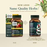 Gaia Herbs arándanos frescos que recuerdan el origen natural del concentrado