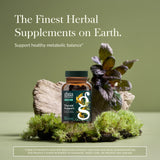 Gaia Herbs cápsulas en detalle, textura líquida para mejor absorción