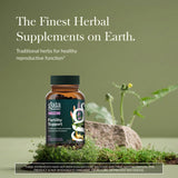 Gaia Herbs cápsulas vegetales textura clara que facilita la ingestión