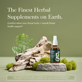 Gaia Herbs etiqueta con ingredientes y ventaja de transparencia en formulación