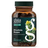 Gaia Herbs frente del empaque muestra presentación clara y confianza