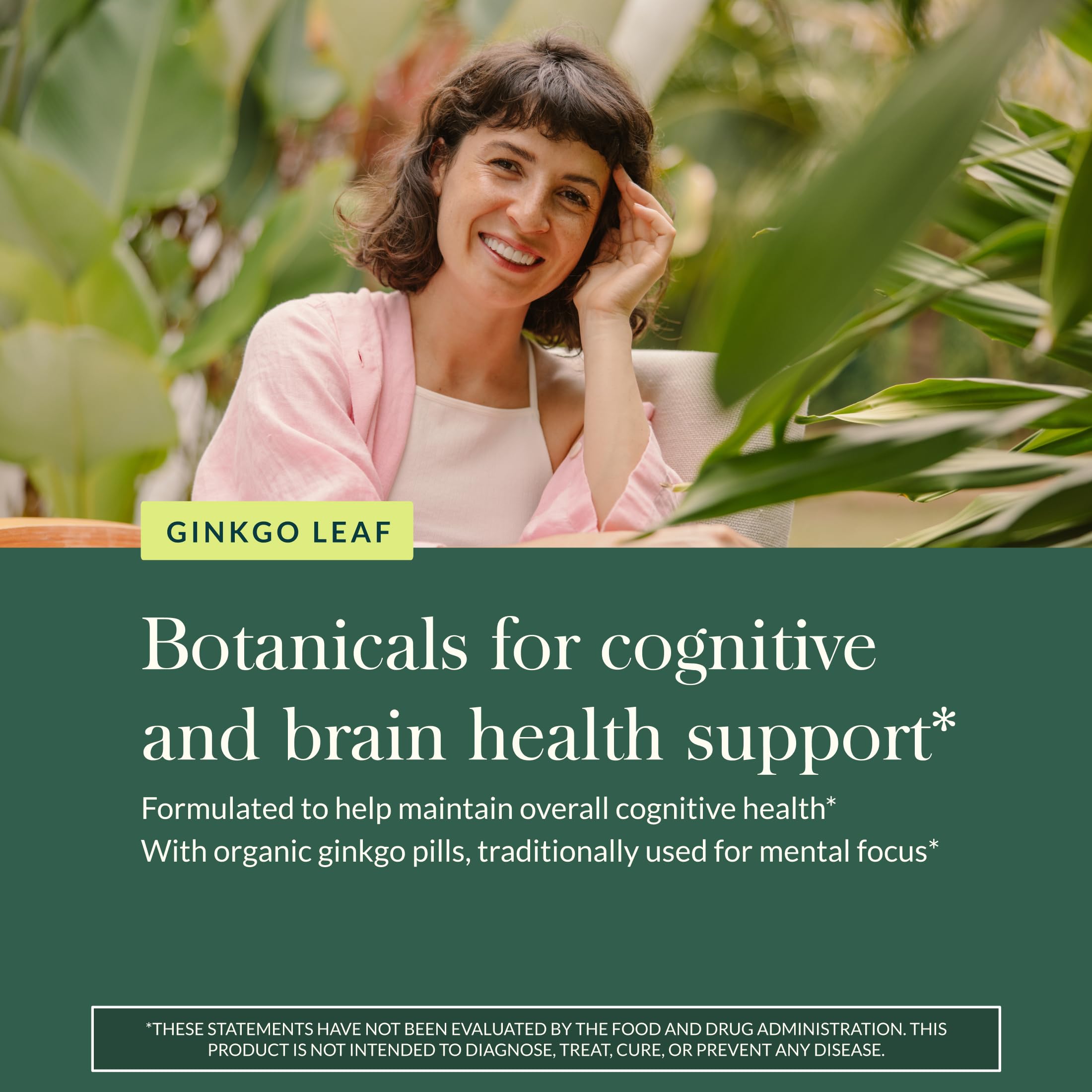 Gaia Herbs etiqueta con información nutricional transparencia y claridad