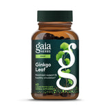 Gaia Herbs frente del empaque muestra confianza y trazabilidad