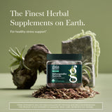 Gaia Herbs textura de gomita en primer plano, masticable y apetecible