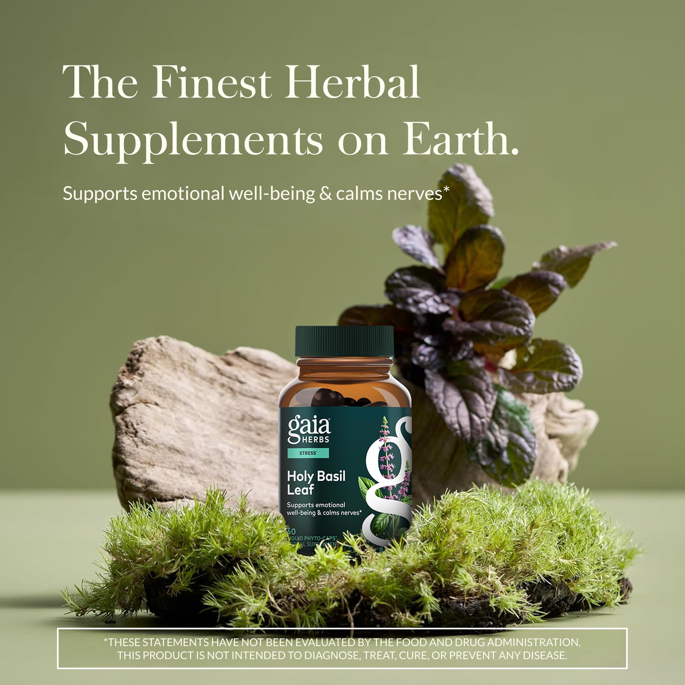 Gaia Herbs cápsula abierta detalle del fitoextracto líquido y fácil absorción