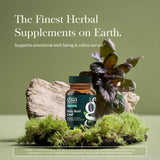 Gaia Herbs cápsula abierta detalle del fitoextracto líquido y fácil absorción