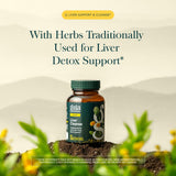 Gaia Herbs mezcla de hierbas crudas que componen la fórmula