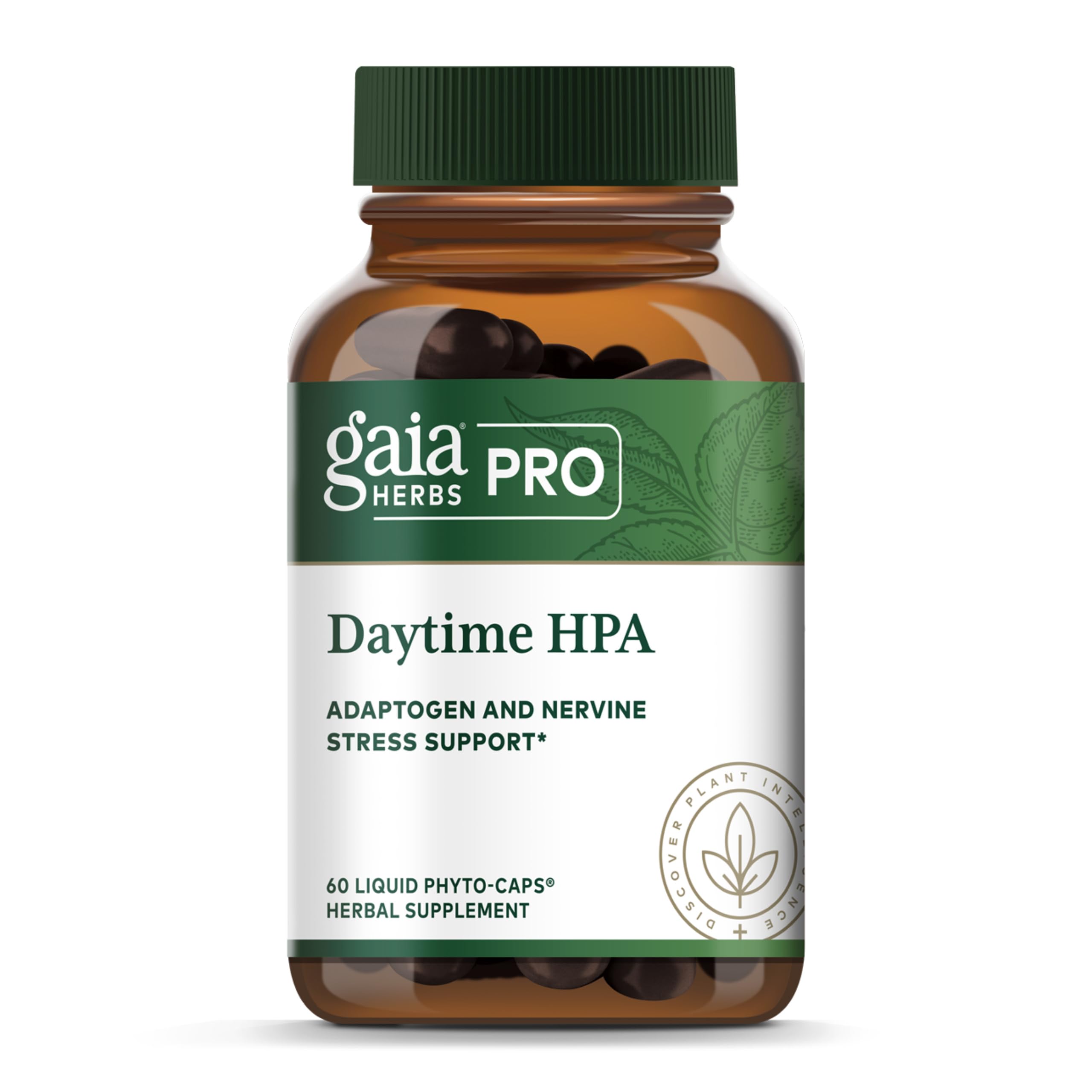 GAIA HERBS PRO envase frontal mostrando la etiqueta y beneficios