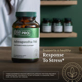 Gaia Herbs PRO etiqueta nutricional revela extracto y concentración