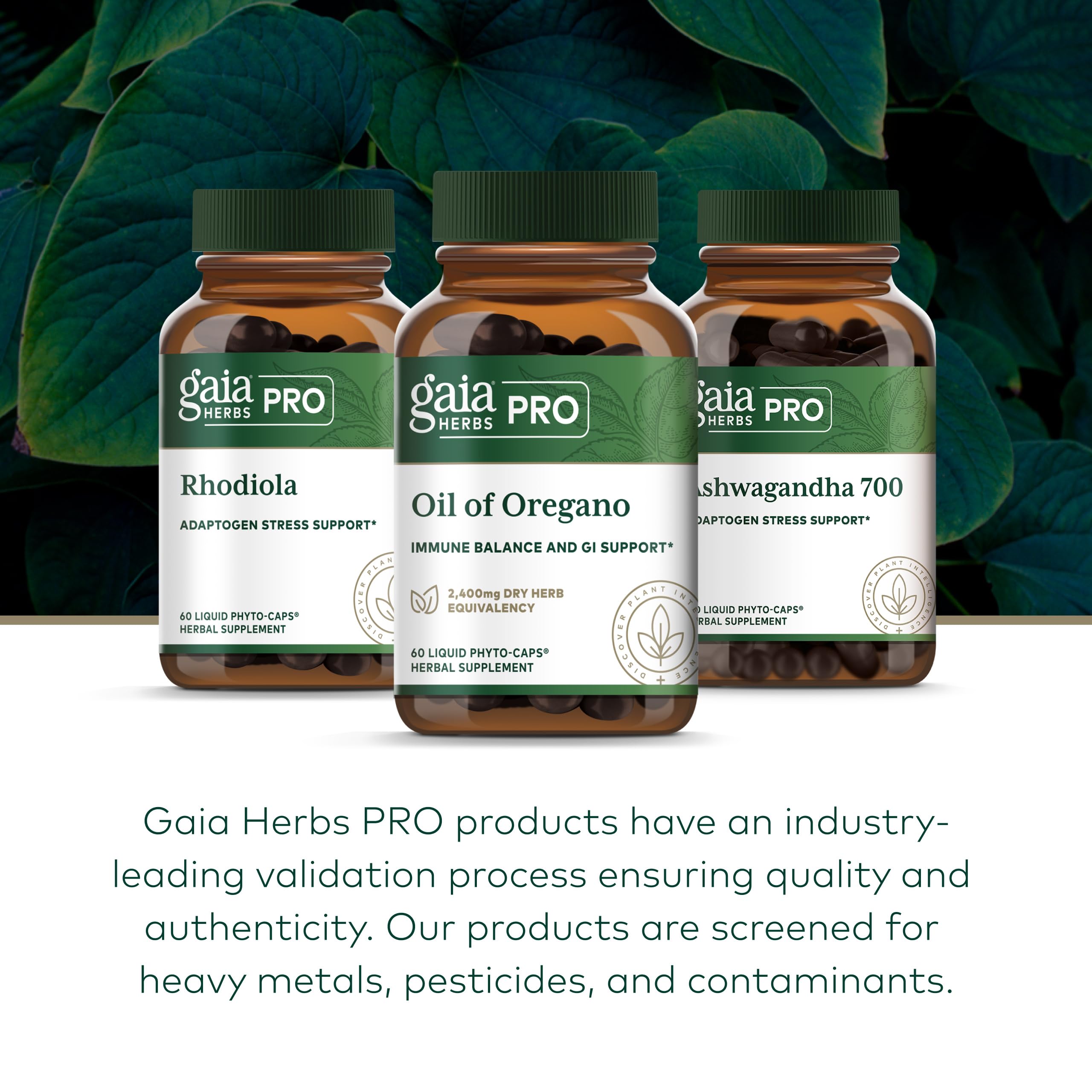 Gaia Herbs PRO cultivo en finca regenerativa, muestra trazabilidad de ingredientes